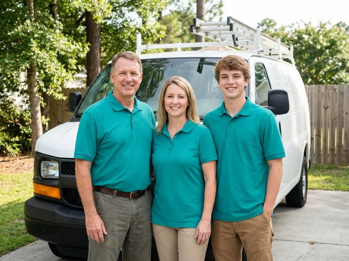 The Festival Porta Potty Pros team — portable toilet rentals in Wilmington, NC